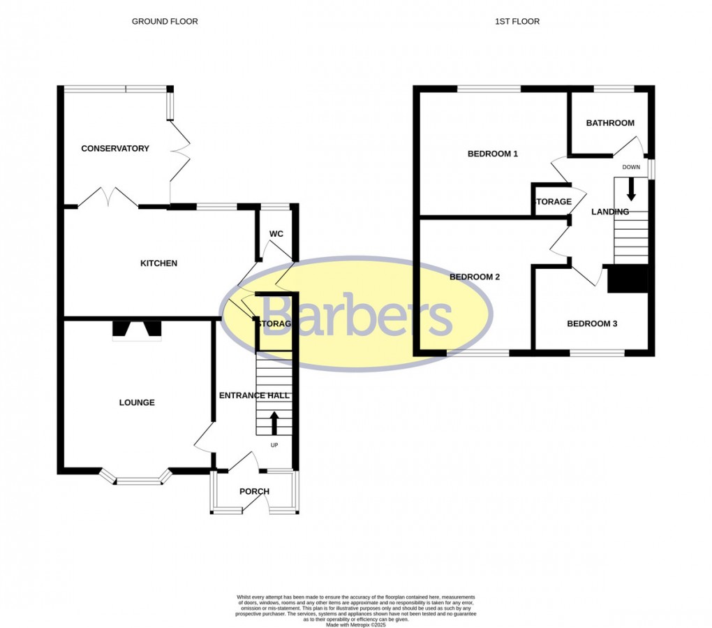 Floorplan for Higher Heath, Whitchurch