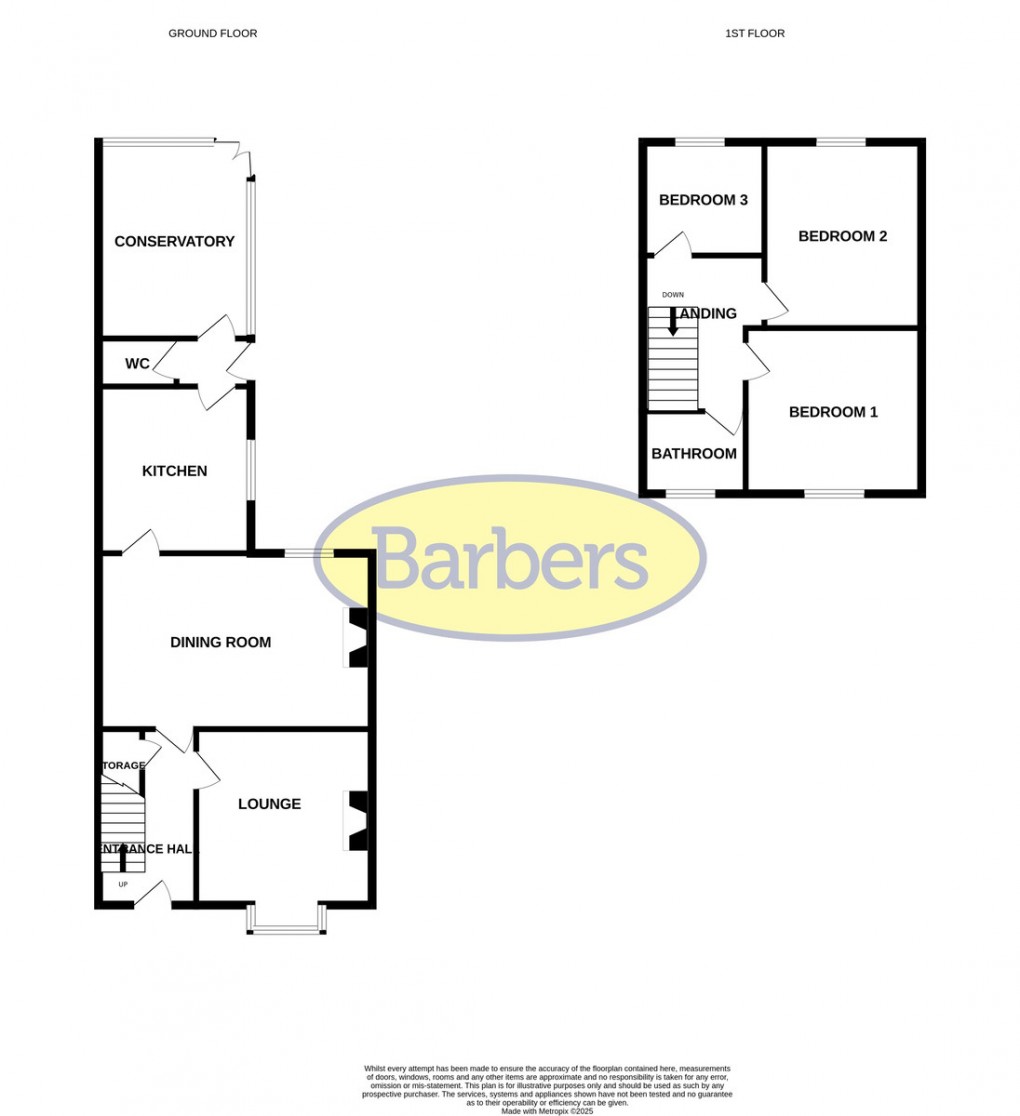Floorplan for Belton Road, Whitchurch