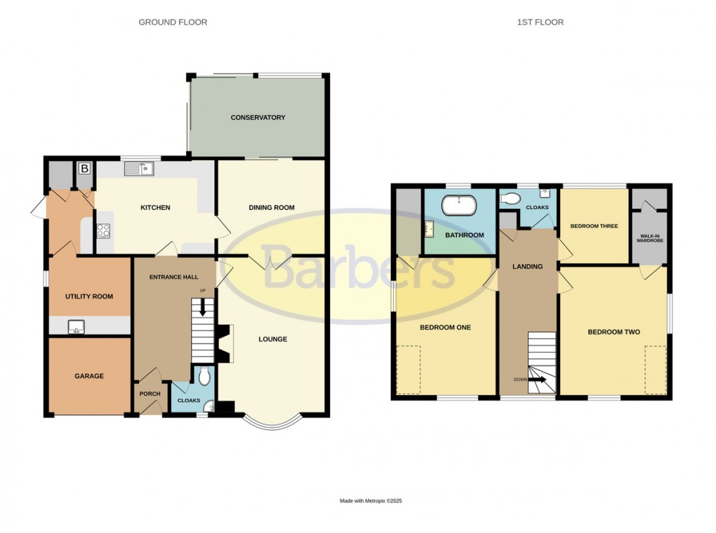 Floorplan for Ewart Road, Donnington, Telford, TF2 7LP.