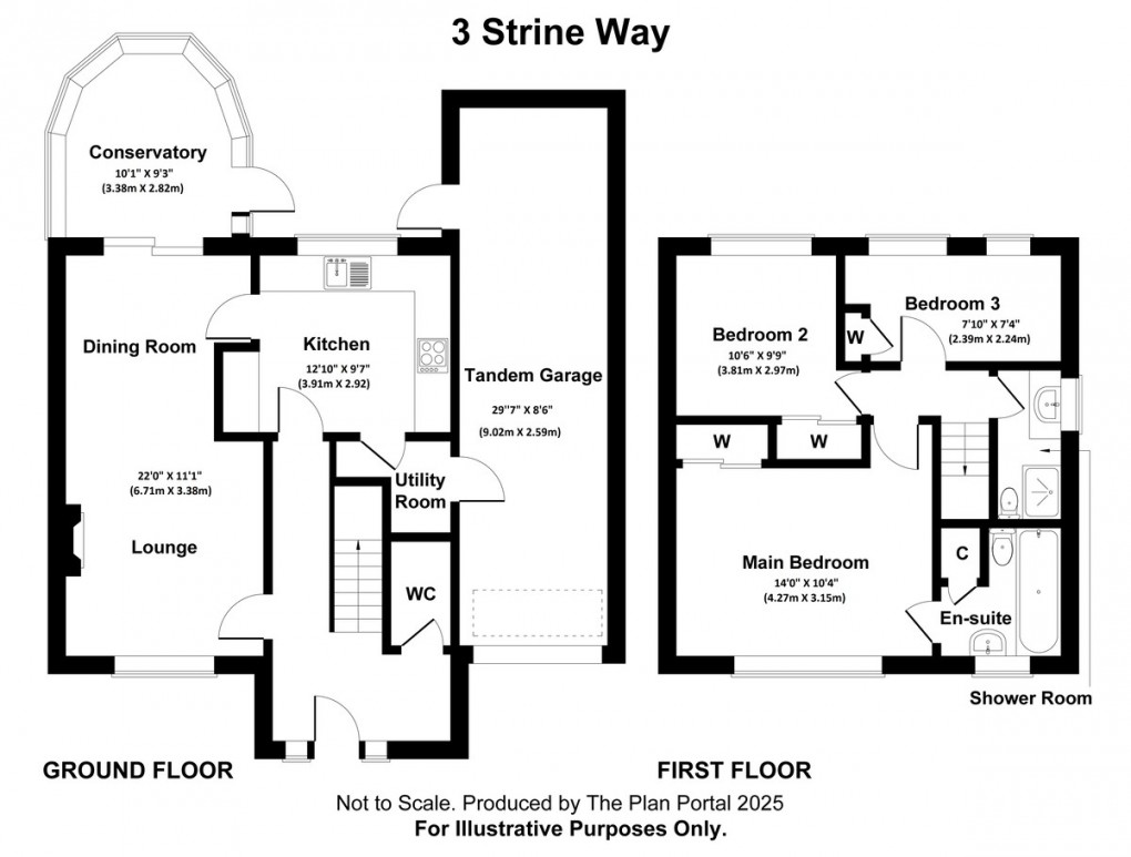 Floorplan for Strine Way , Newport
