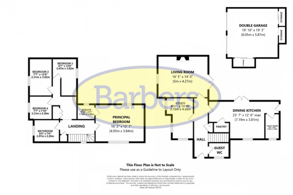 Floorplan for Chapel Lane, Norton-in-hales