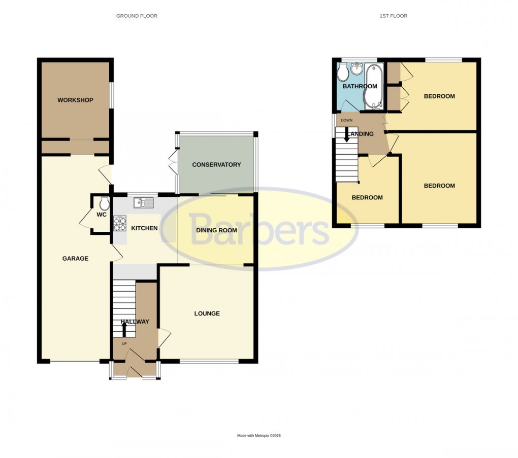 Floorplan for Viewlands Drive, Trench, Telford, TF2 7DL