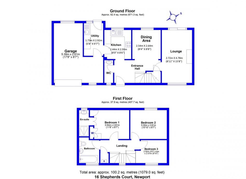 Floorplan for Shepherds Court , Newport