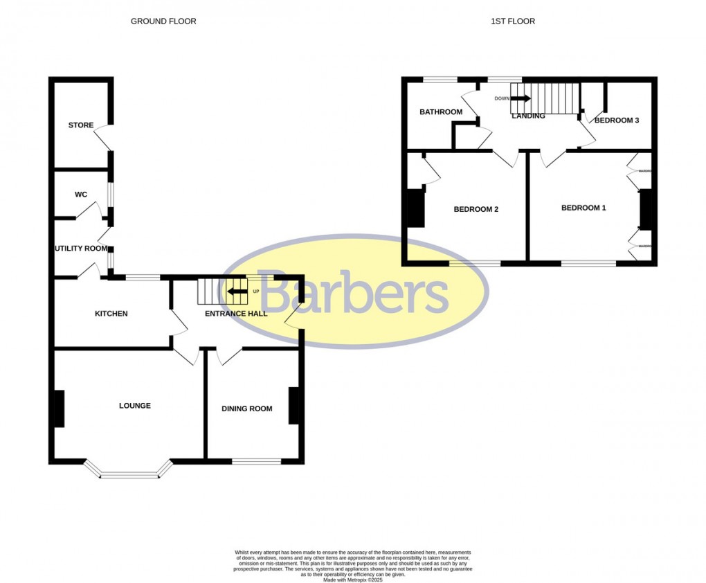 Floorplan for Wrexham Road, Whitchurch