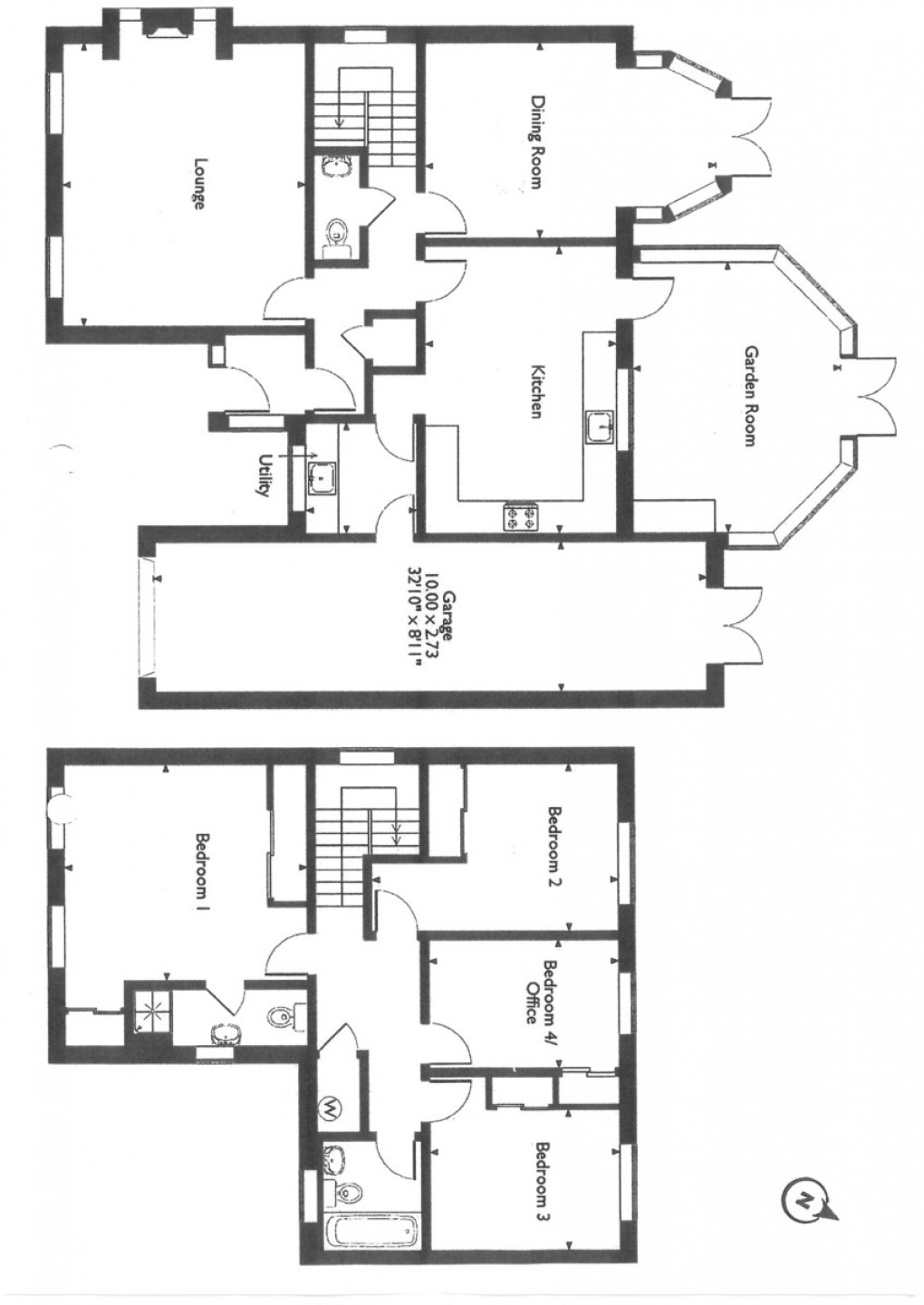 Floorplan for Church Close, Gnosall, Stafford
