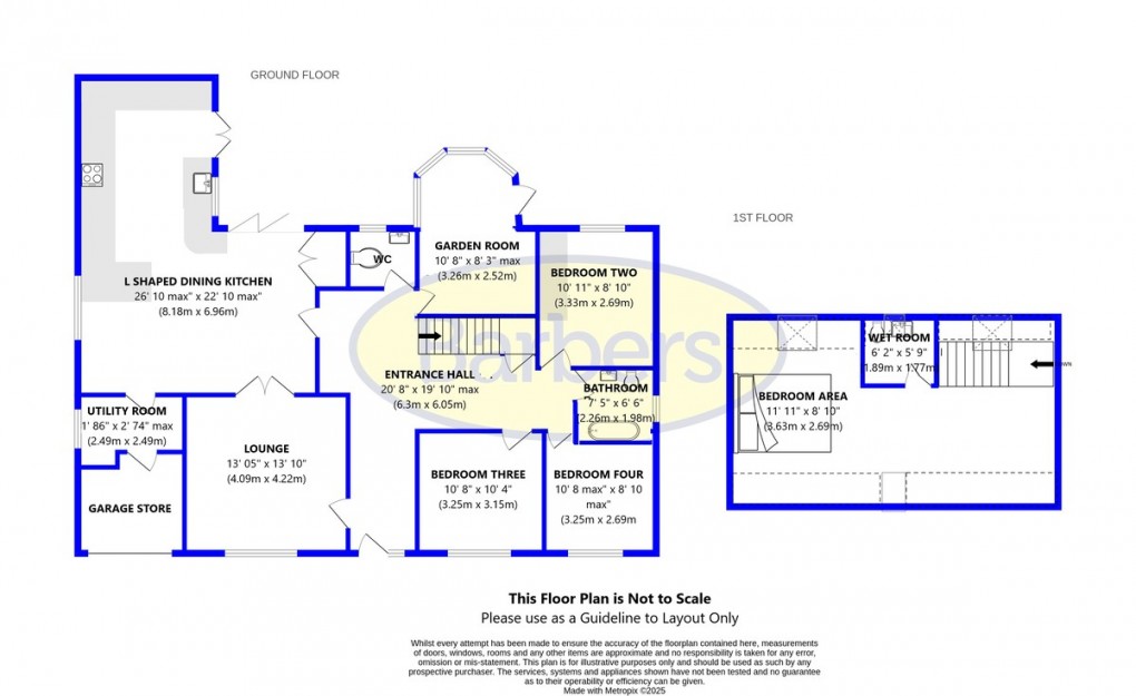 Floorplan for Alexandra Road, Market Drayton