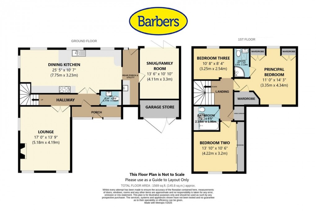 Floorplan for High Heath, Market Drayton
