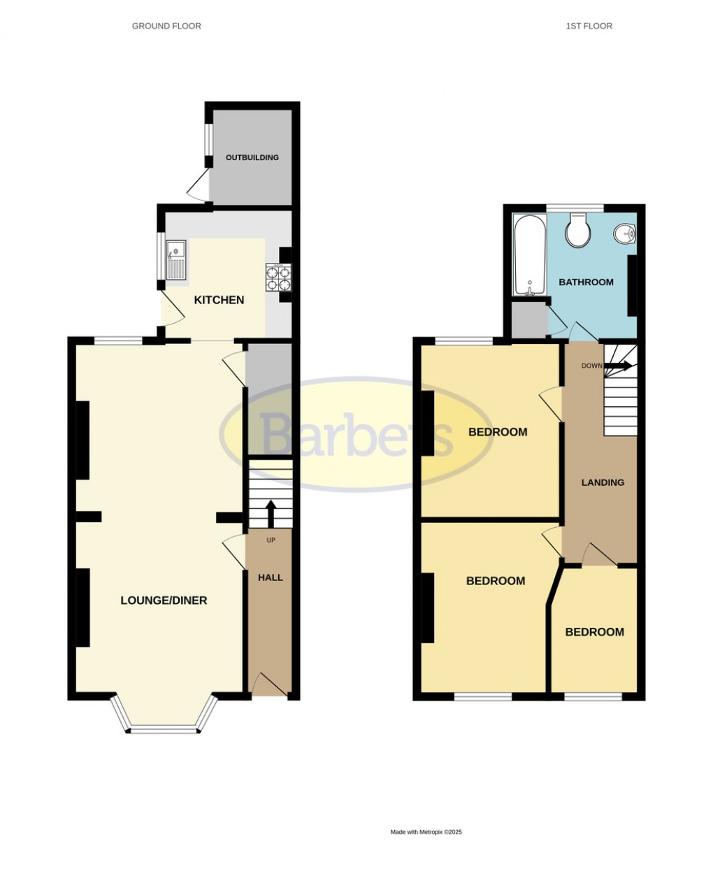 Floorplan for Mill Bank, Wellington, Telford