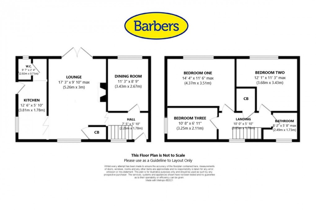Floorplan for Langley Dale, Stoke On Tern