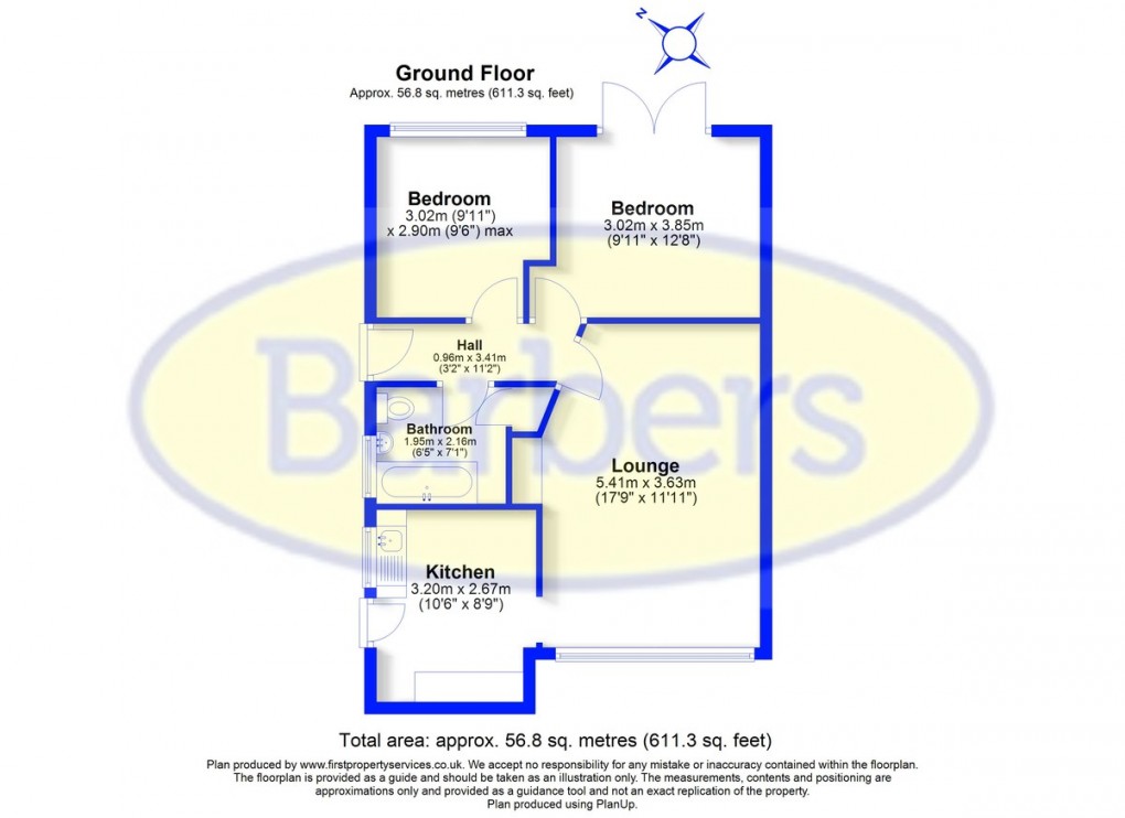 Floorplan for Summerhill Gardens, Market Drayton