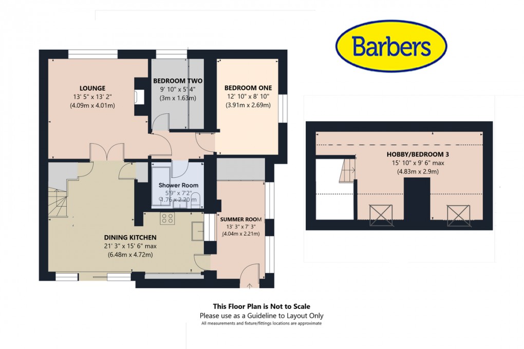 Floorplan for Birch Rise, Ashley Heath