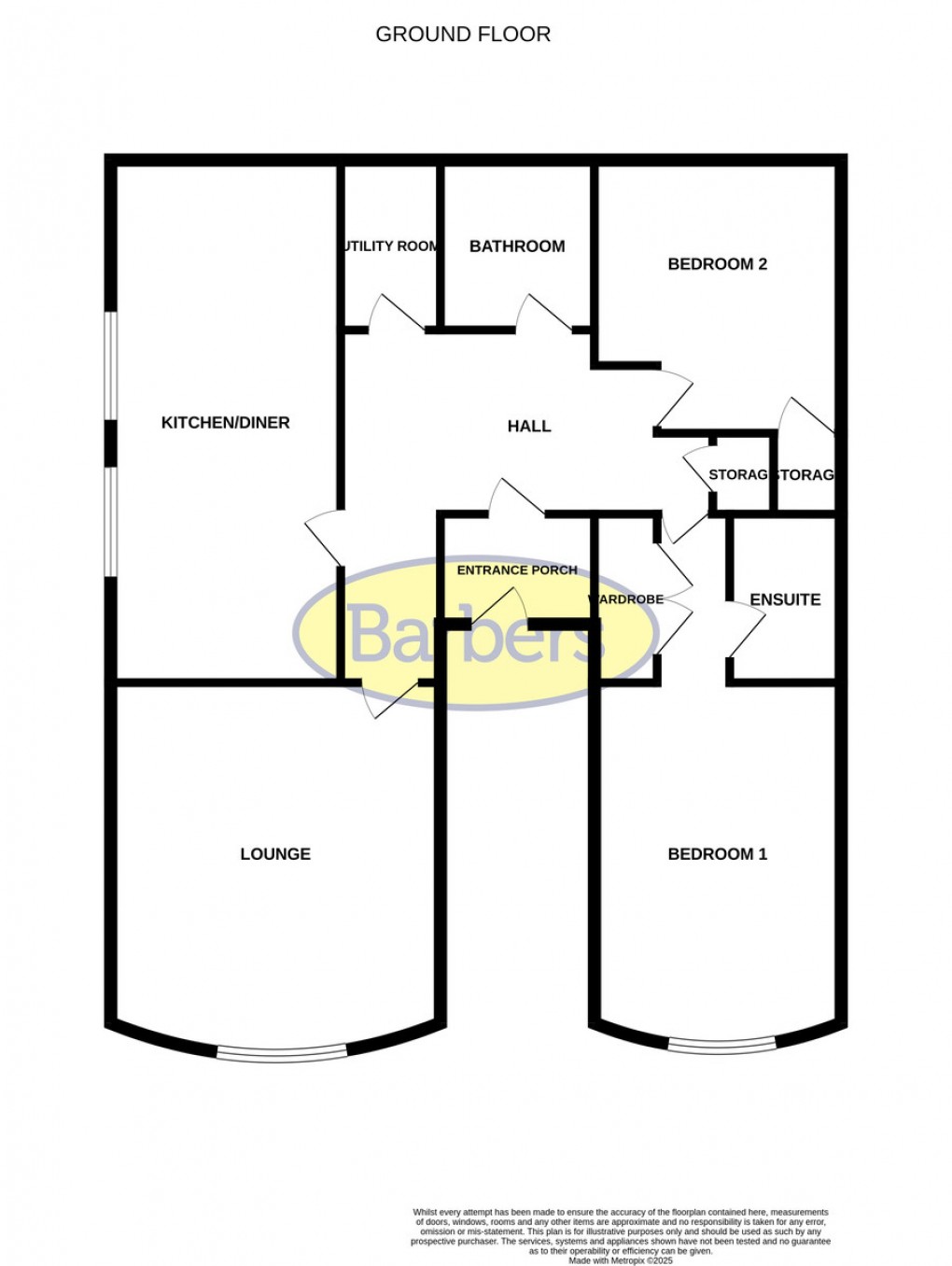 Floorplan for The Mount, Whitchurch