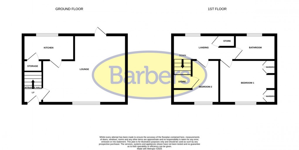 Floorplan for Terrick Mews, Whitchurch