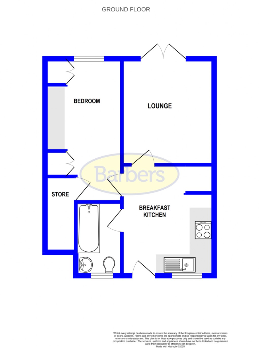 Floorplan for The Brampton, Market Drayton