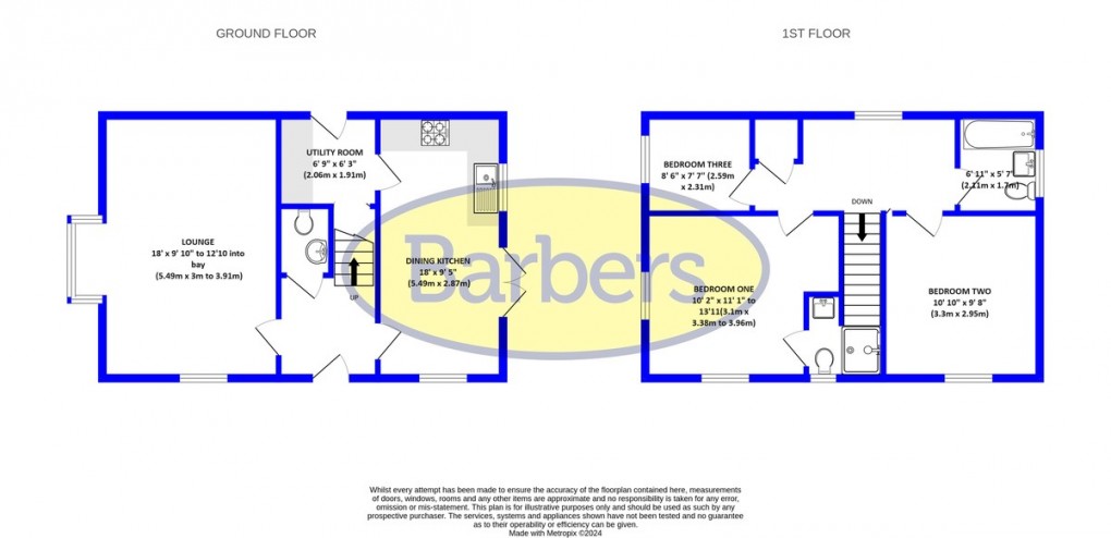 Floorplan for Frederick Beech Grove, Priorslee, Telford