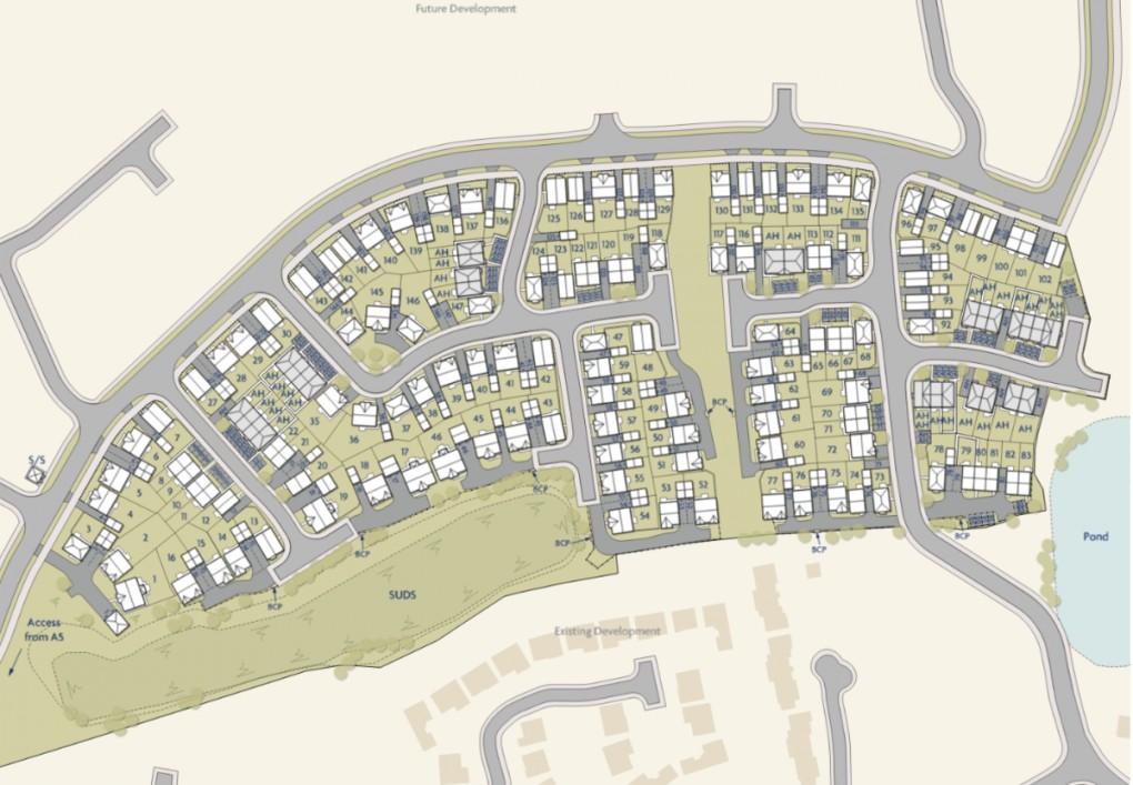 Floorplan for Frederick Beech Grove, Priorslee, Telford