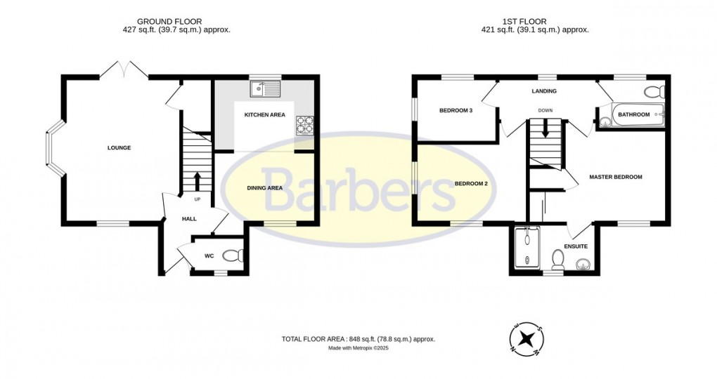 Floorplan for New Meadow Road, Lightmoor Village