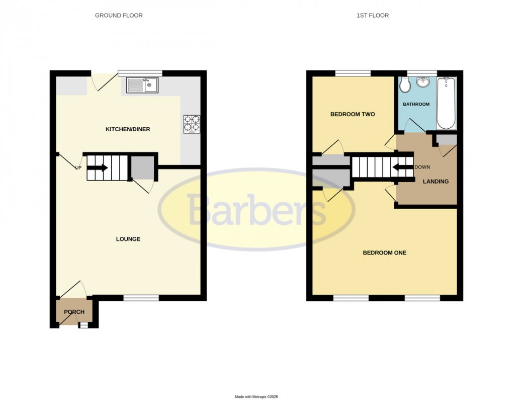 Floorplan for Glebe Road, Bayston Hill, Shrewsbury, SY3 0PN