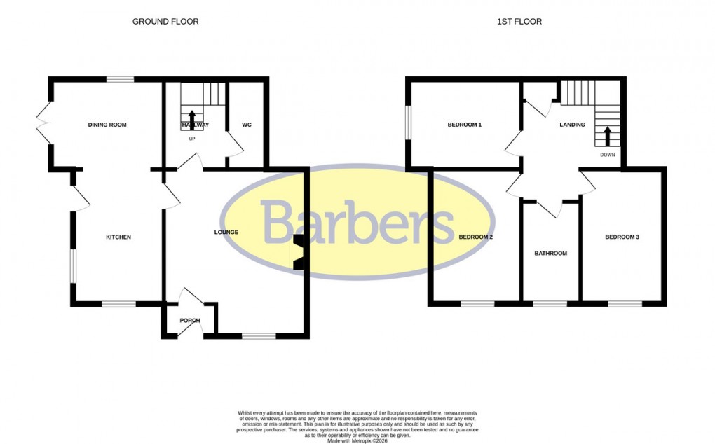 Floorplan for Hampton, Malpas