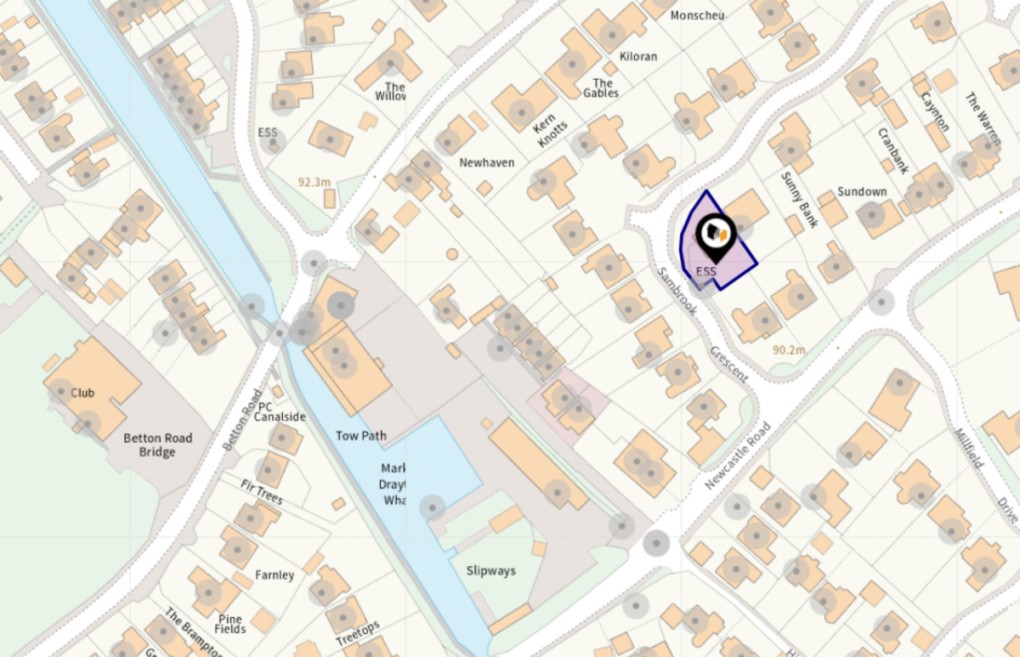 Floorplan for Sambrook Crescent, Market Drayton