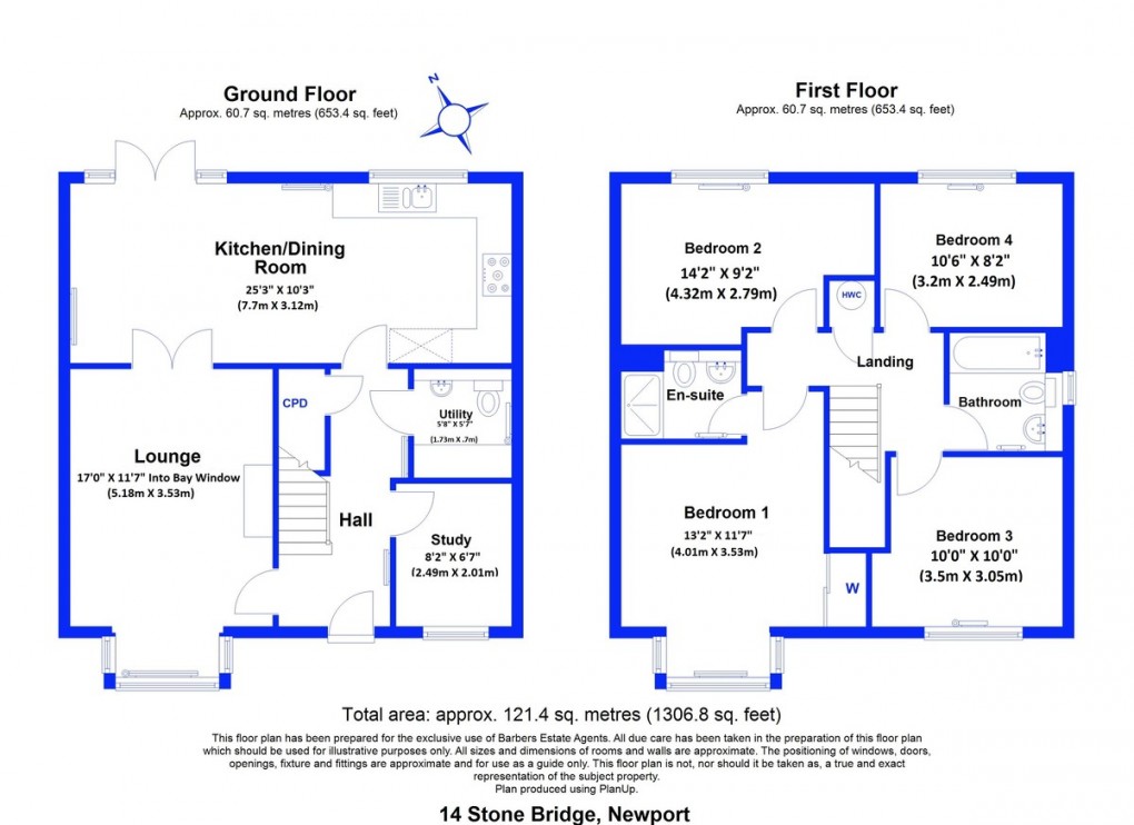 Floorplan for Stone Bridge, Newport