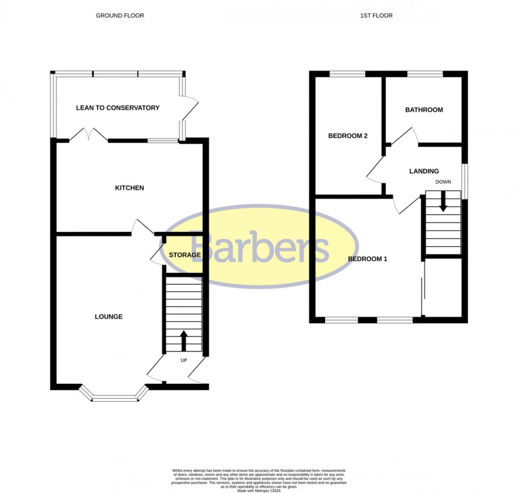 Floorplan for Egerton Place, Whitchurch
