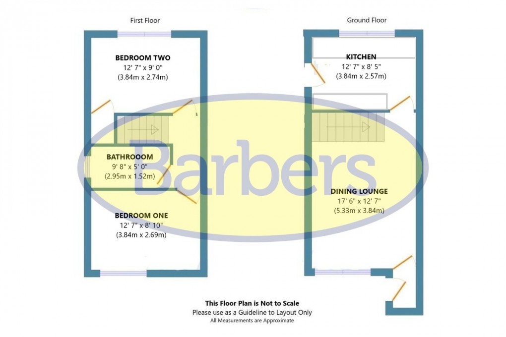 Floorplan for Simons Road, Market Drayton