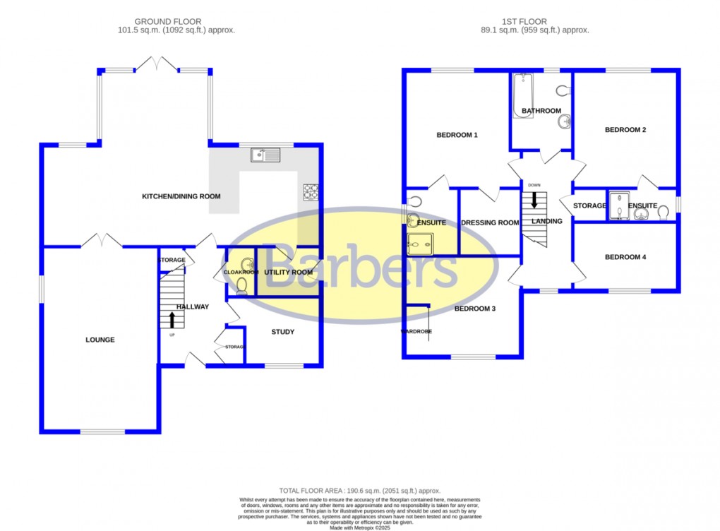 Floorplan for Pennyside Square, Hookgate, Market Drayton