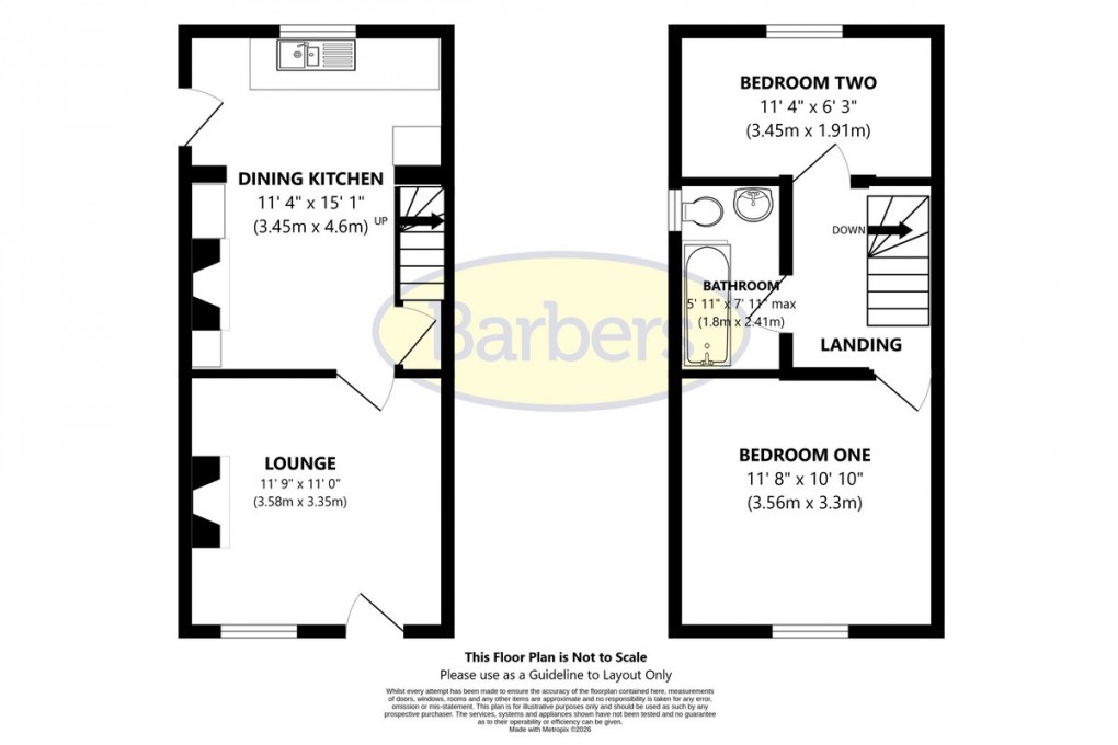 Floorplan for Great Hales Street, Market Drayton