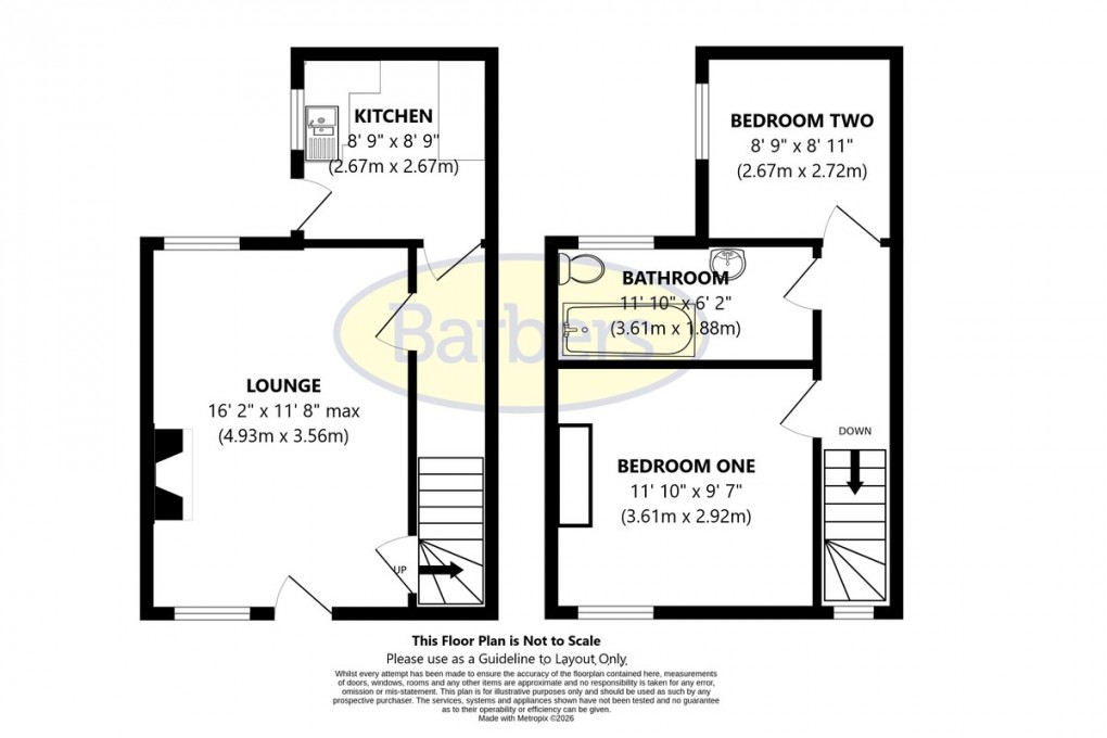 Floorplan for Eaton-on-Tern, Market Drayton