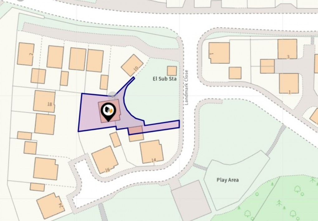 Floorplan for Landmark Close, Loggerheads