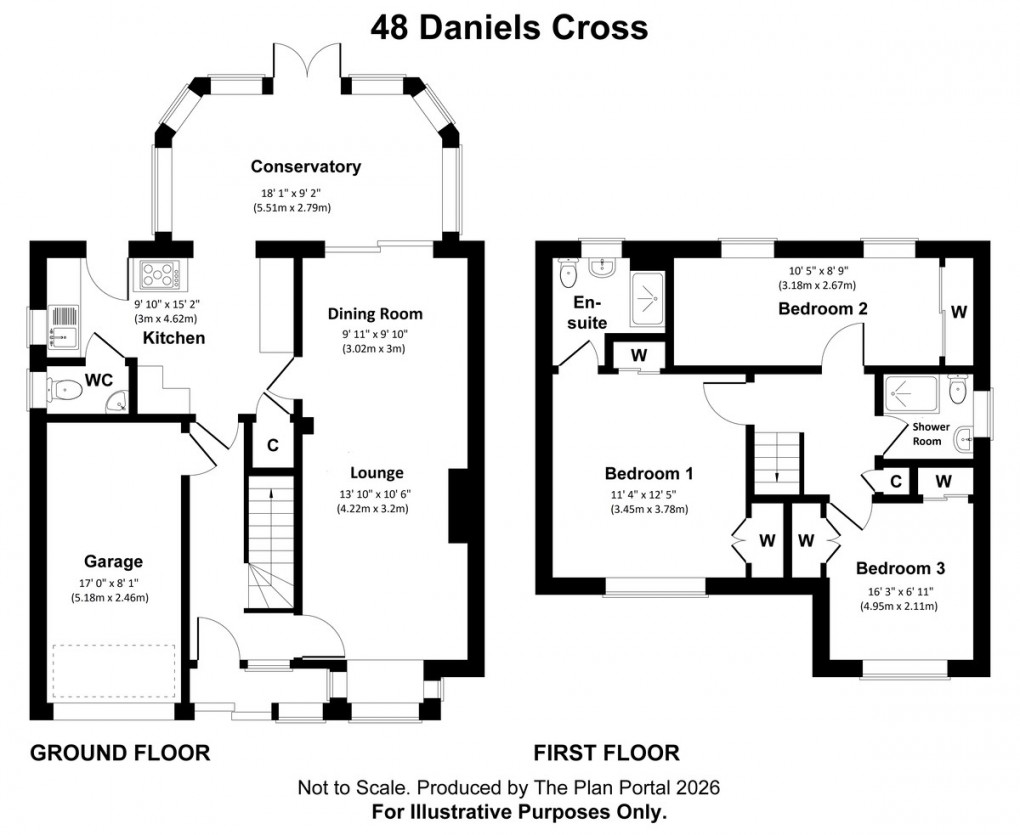 Floorplan for Daniels Cross, Newport