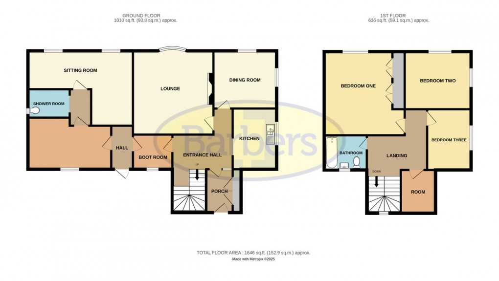 Floorplan for Station Fields, Oakengates, Telford, TF2 6DH.