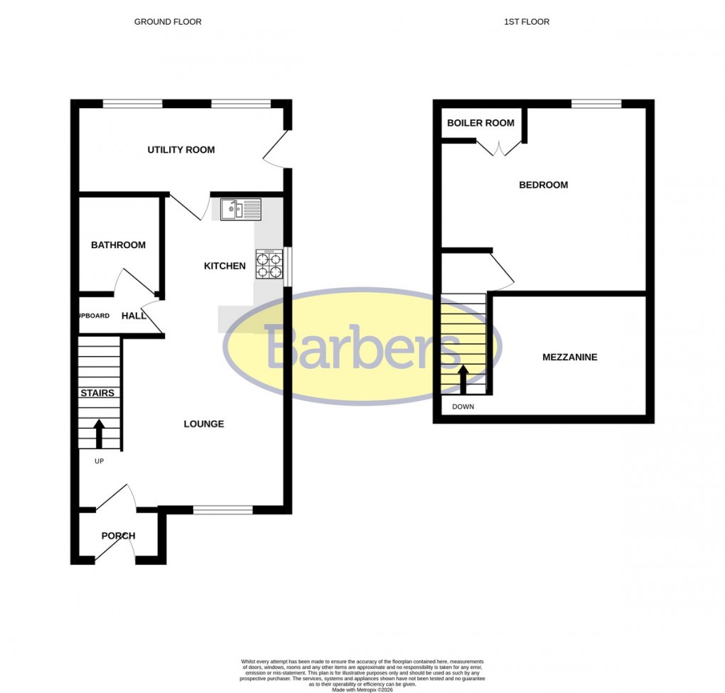 Floorplan for Egerton Place, Whitchurch