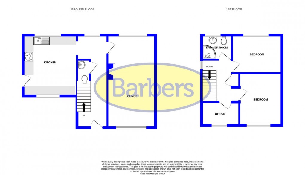 Floorplan for Station Road, Adderley, Market Drayton