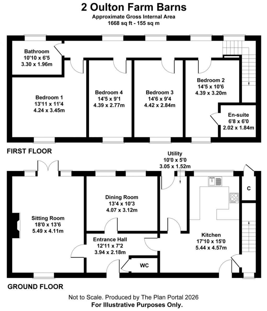 Floorplan for Oulton Lane, Norbury
