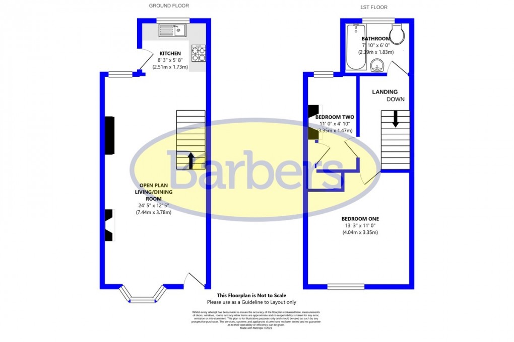 Floorplan for Clive Road, Market Drayton