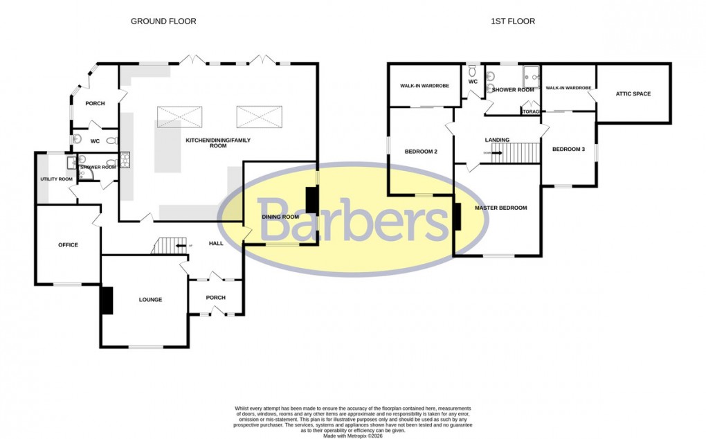 Floorplan for Haughton, Ellesmere