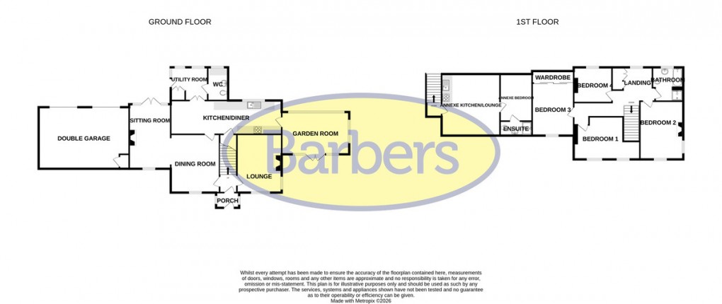 Floorplan for Brown Heath, Ellesmere