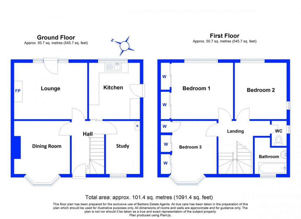Floorplan for Donnington, Telford