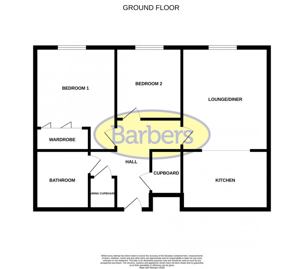 Floorplan for St Johns Park, Whitchurch