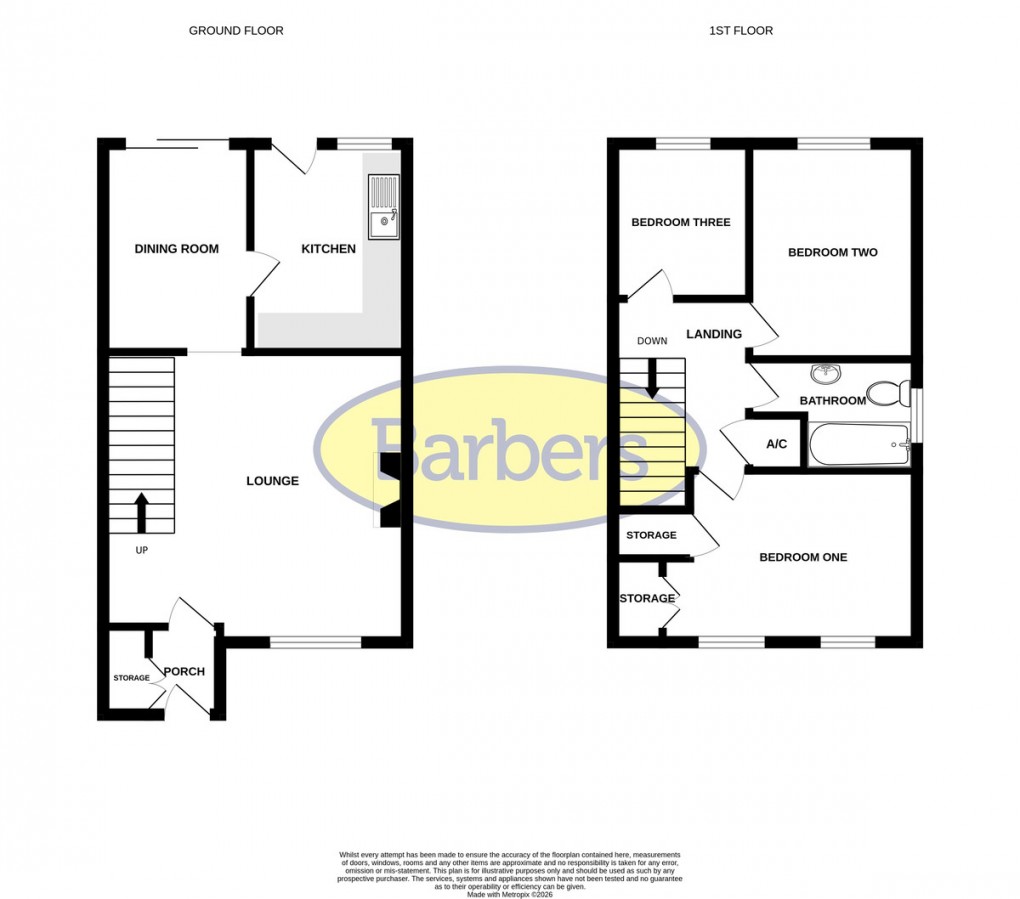 Floorplan for Edward German Drive, Whitchurch