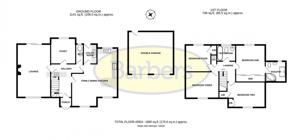 Floorplan for Woodford Green, Bratton
