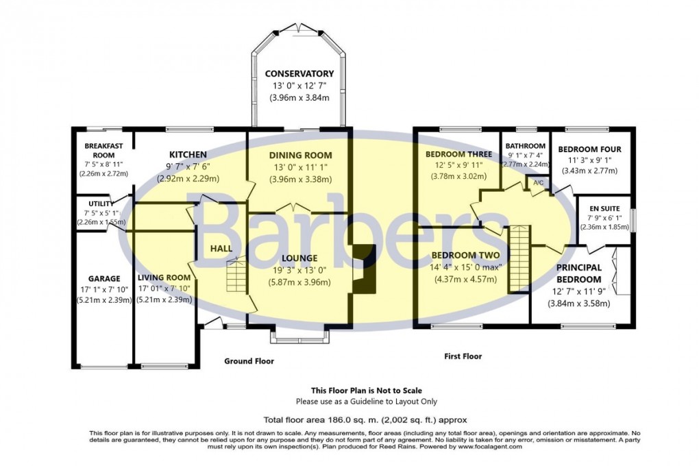 Floorplan for Sambrook Crescent, Market Drayton