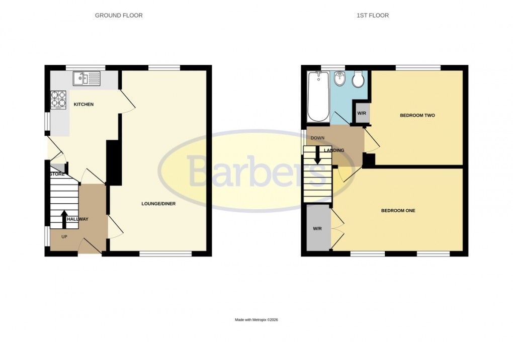 Floorplan for Gibbons Road, Trench, Telford, TF2 7JP