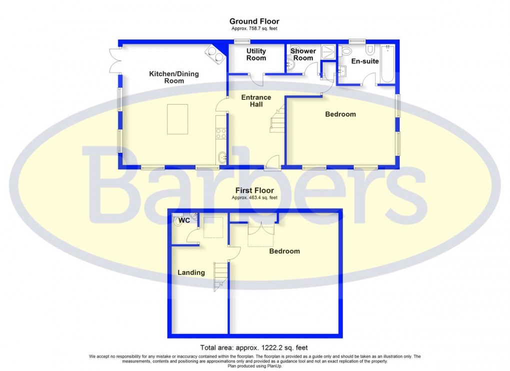 Floorplan for Bellaport Road, Norton-in-hales, Market Drayton
