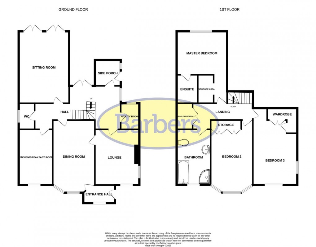 Floorplan for Old Hall Street, Malpas