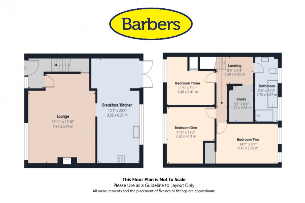 Floorplan for Hawthorn Way, Market Drayton