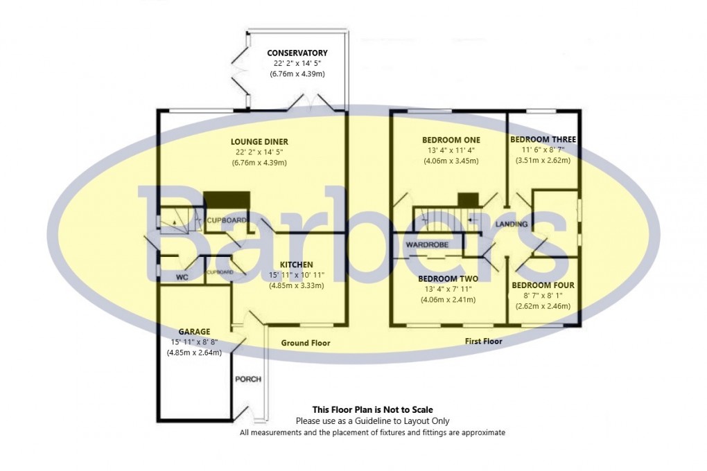 Floorplan for Windsor Drive, Market Drayton
