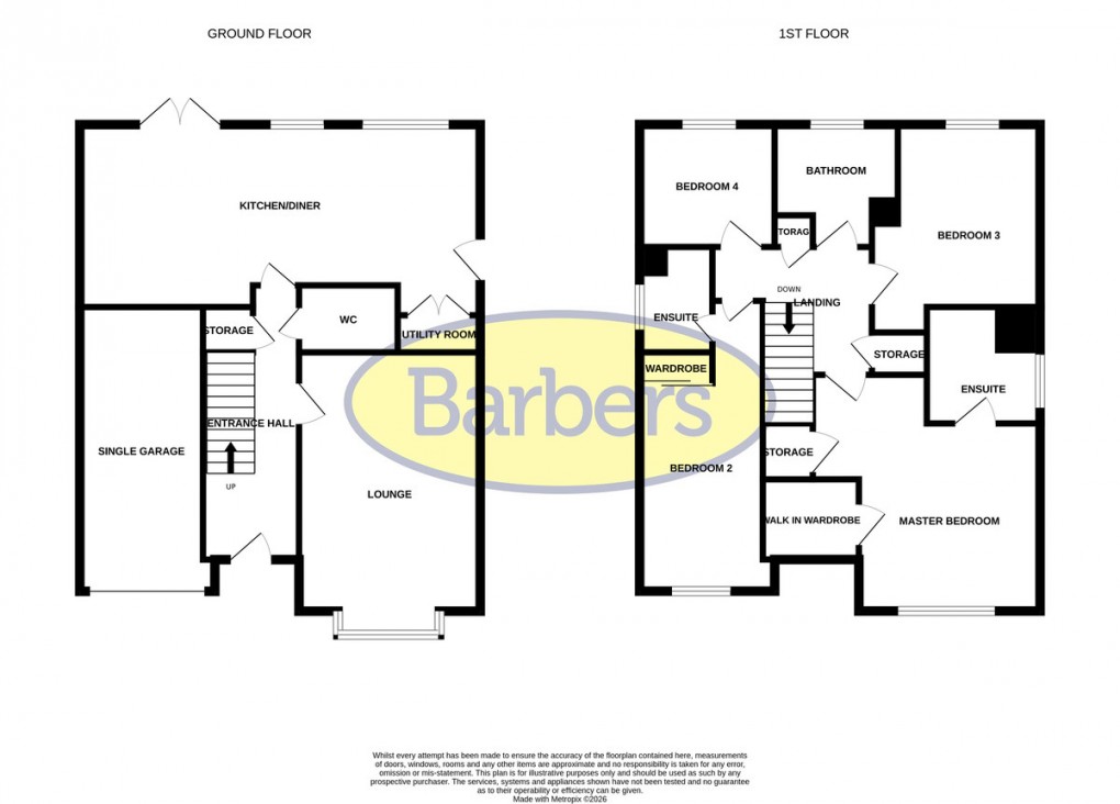 Floorplan for Hughes Lane, Malpas